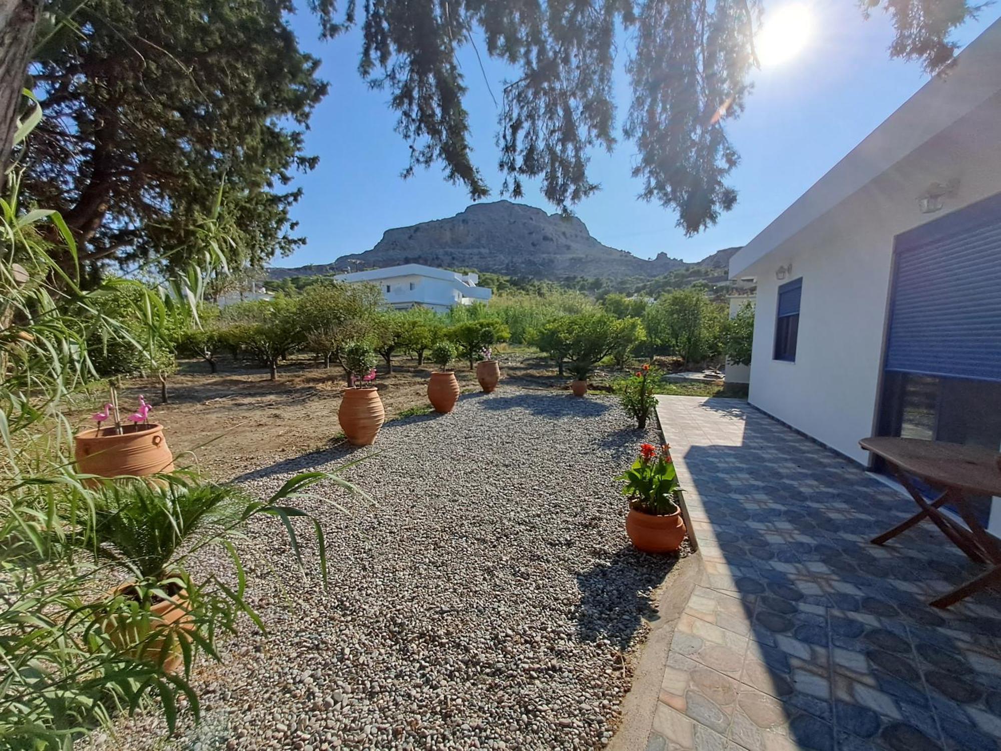 Deja Blue Villa Archangelos  Exteriör bild